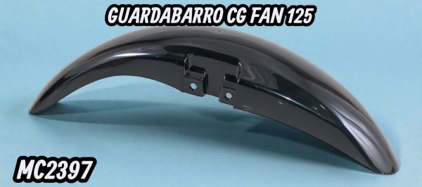 GUARDABARRO DEL. PRO TORK FAN 125 NEGRO