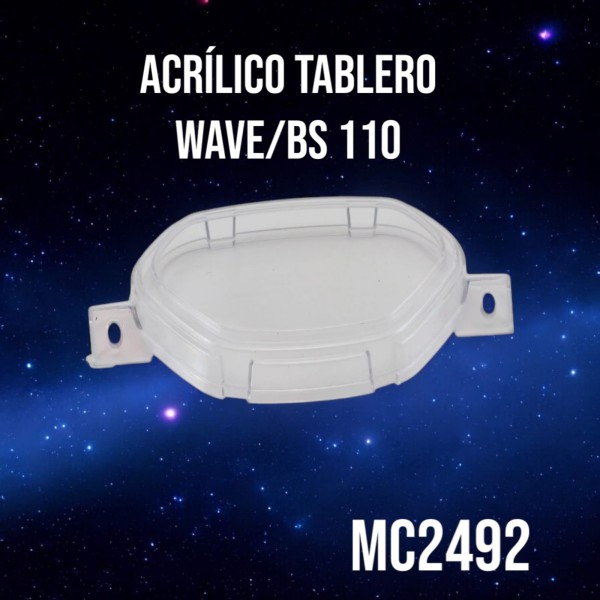 ACRILICO TABLERO FIORI HONDA WAVE / BS 110
