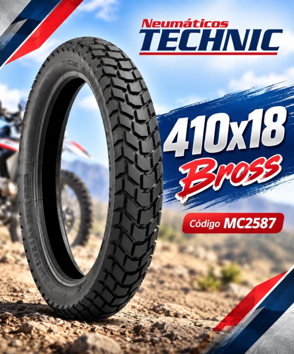 CUBIERTA TECHNIC TACO BROSS 410-18 O BRASIL