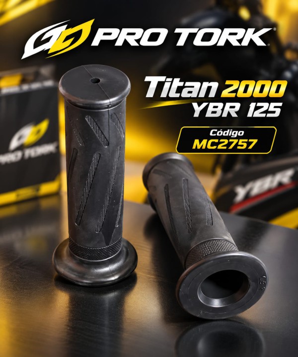 PUÑOS PRO TORK YBR 125 MA-23 NEGRO