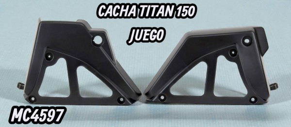 CACHA LATERAL INF. PRO TORK JGO TITAN 150 NEGRO