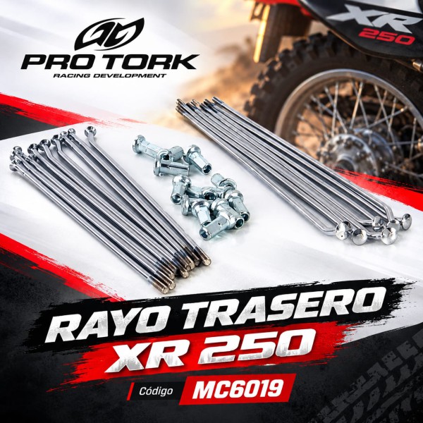 RAYO C/NIPLE TRAS XR 250 TORNADO 3,5 PROTORK