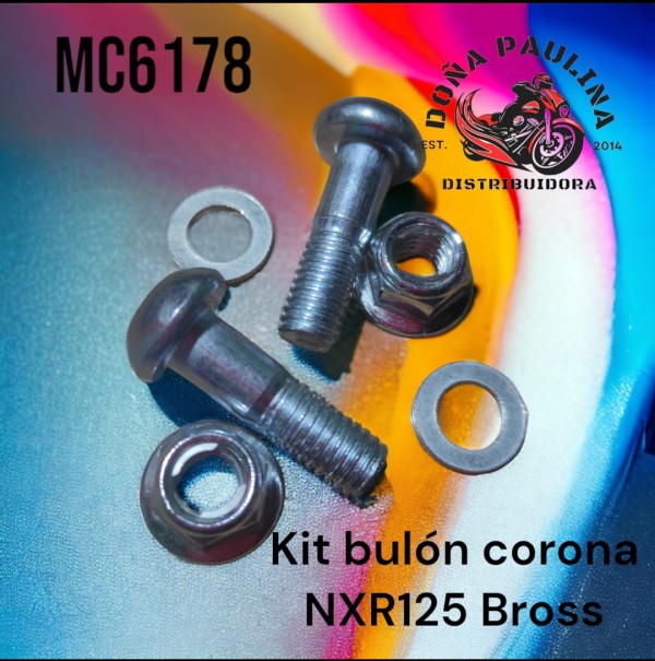 BULONES COR 125 BROSS C/TUERCA (6) HADA