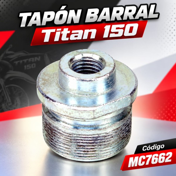 TAPON BARRAL TITAN 150  C/U IMC