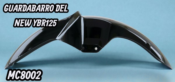GUARDABARRO DEL. PRO TORK NEW YBR125 NEGRO