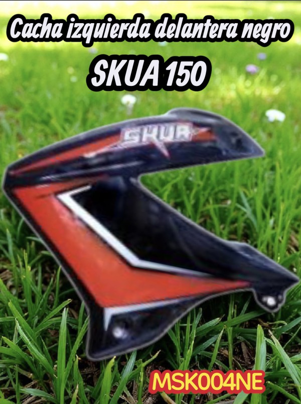 CACHA IZQUIERDA DELANTERA NEGRO  SKUA 150 NITRO