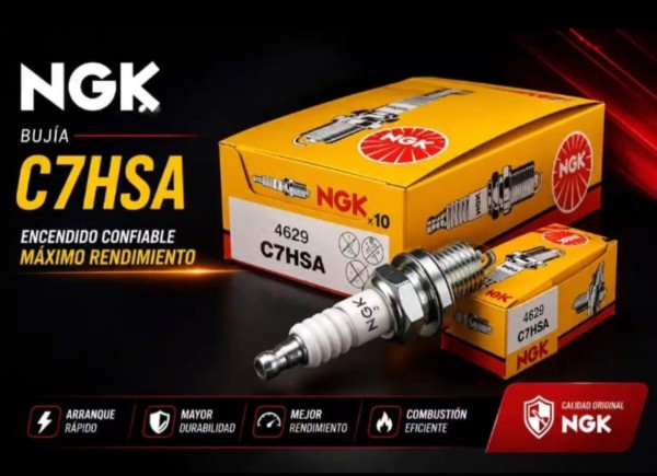 BUJIA C7HSA SMASH 110 BRASIL- NGK