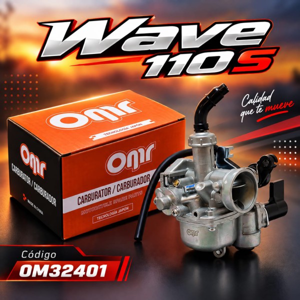 CARBURADOR HONDA WAVE 110 S OMR