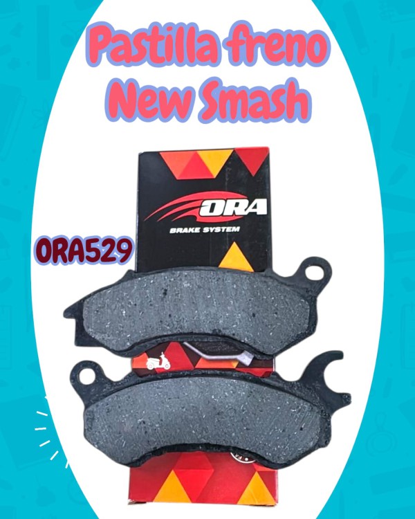 PASTILLA FRENO NEW SMASH TRASERA 110  ORA