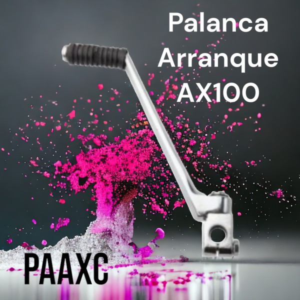 PALANCA ARRANQUE CROMADA AX 100 NITRO