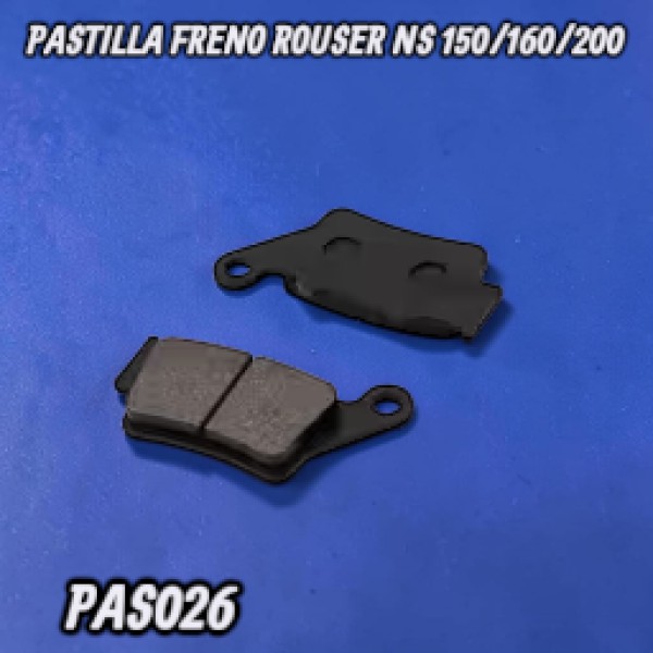 PASTILLA FRENO ROUSER NS 150/160/200 TRAS HADA