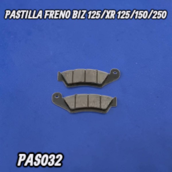 PASTILLA FRENO BIZ 125/XR 125/150/250 DEL. HADA