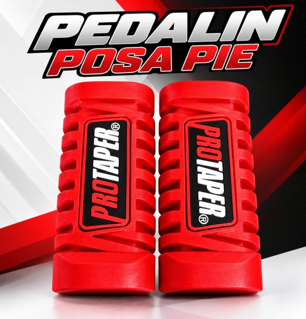 GOMA PEDALIN COLOR ROJO JGO AMIKO
