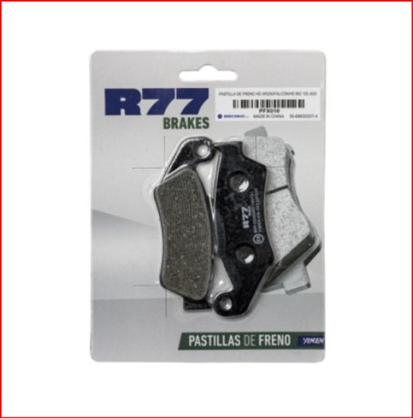 PASTILLAS FRENO R77 HD XR250 BIZ125