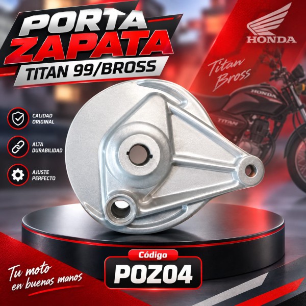 PORTA ZAPATA TRAS. TITAN 99 BROSS TOWO