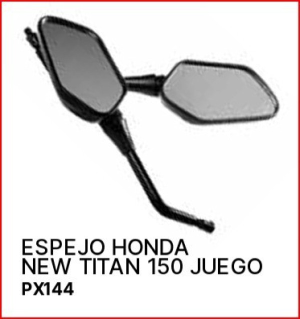 ESPEJO NEW CG TITAN 150 X JGO BHI
