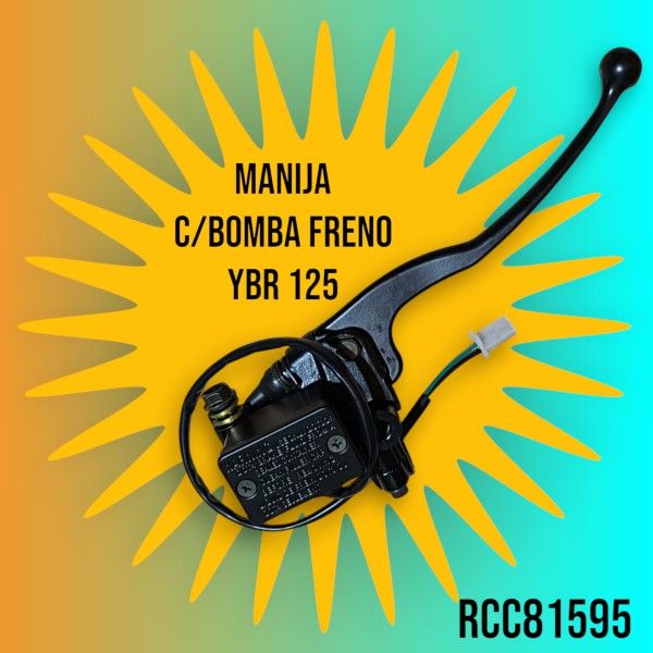 MANIJA C/ BOMBA  FRENO YBR 125 - SPARTA