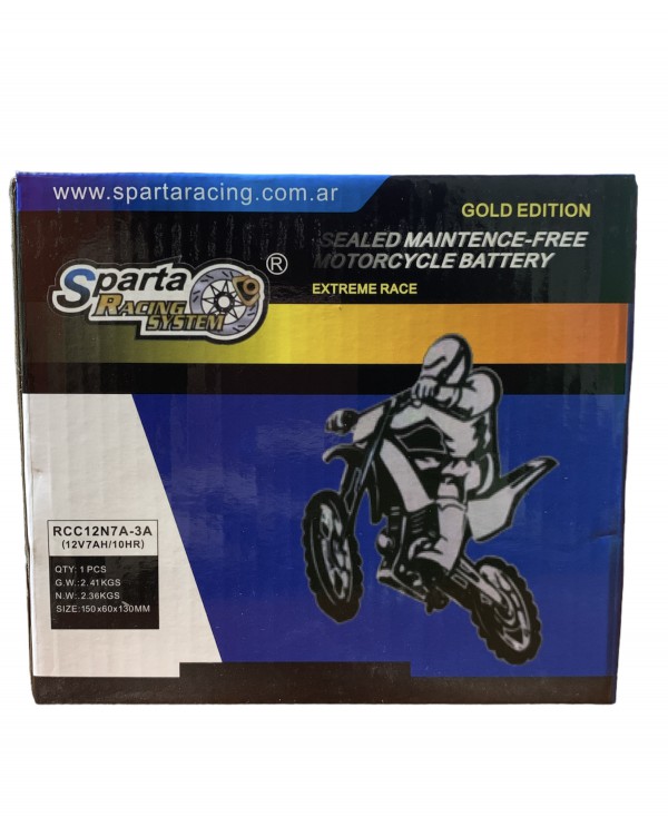 BATERIA 12N7A-3A SPARTA