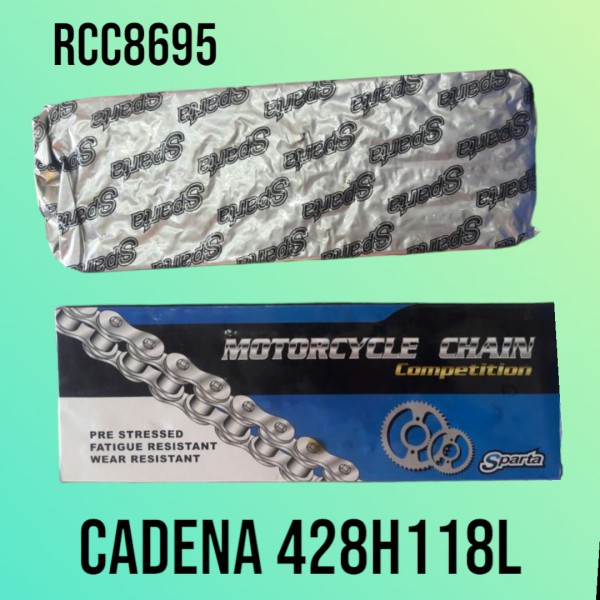 CADENA 428H118L REFORZADA SPARTA