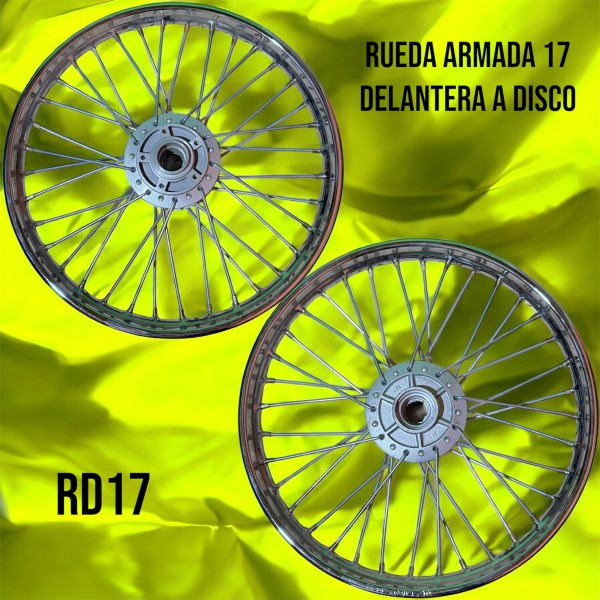 LLANTA RUEDA 250 17 DELANTERA A DISCO