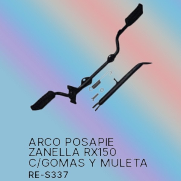 ARCO POSAPIE RX150 COMPLETO (PEDALIN + MULETA) BHI