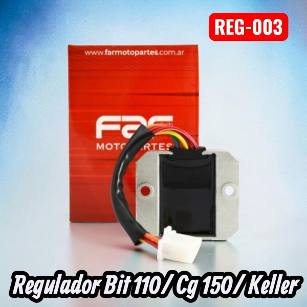 REGULADOR VOLT BIT 110 CG 150 KELLER TITAN - 1413 FAR