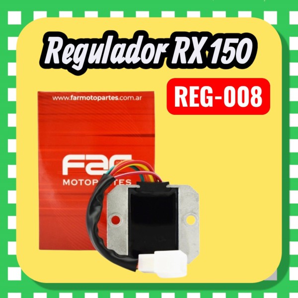 REGULADOR VOLTAJE 5 CABLE ZB RX TRIAX - 1418 FAR