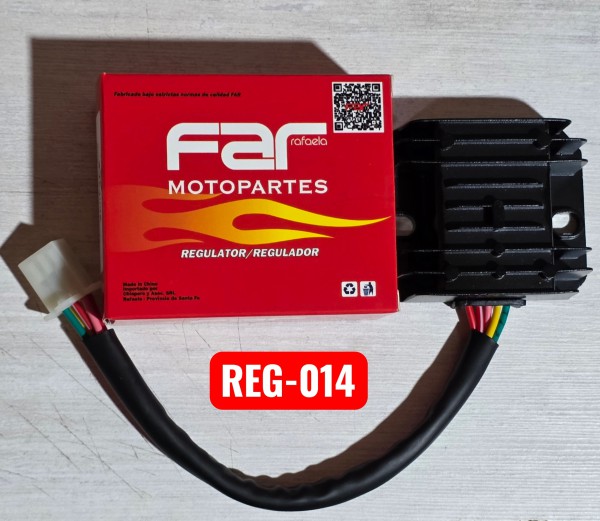 REGULADOR VOLT 5 CABLES LUZ SIEMPRE ENC BLITZ  - 1414 FAR