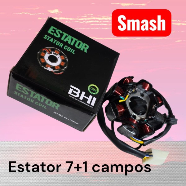ESTATOR SMASH 7+1 BOBINAS  - BHI
