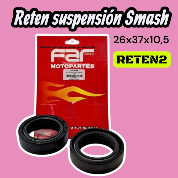 RETENES SUSP SMASH WAVE 26x37x10,5 FAR