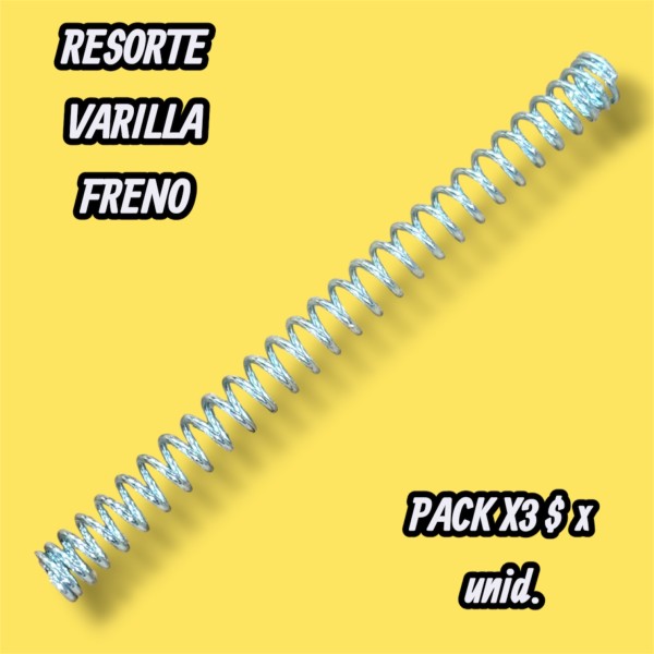 RESORTE VARILLA FRENO 110 - NACIONAL