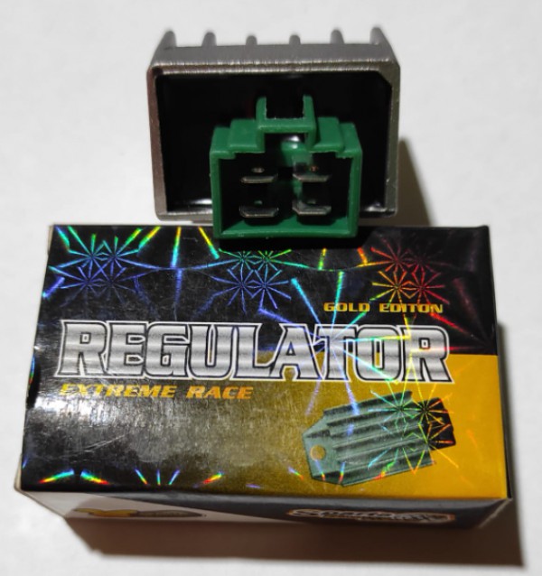REGULADOR VOLTAJE YBR 125 CRYPTON 105T XTZ125 SPARTA