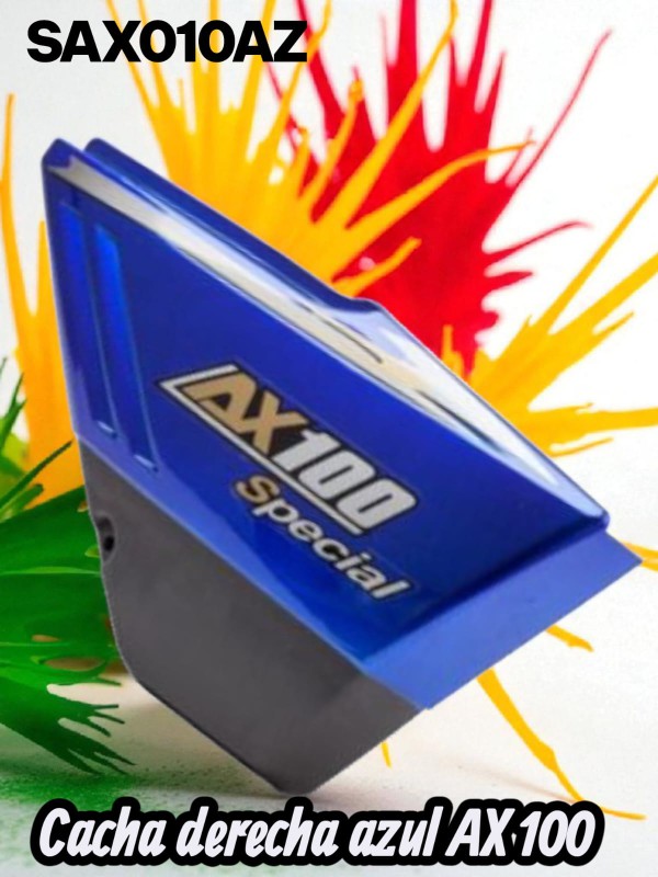 CACHA DERECHA AZUL  AX 100  NITRO