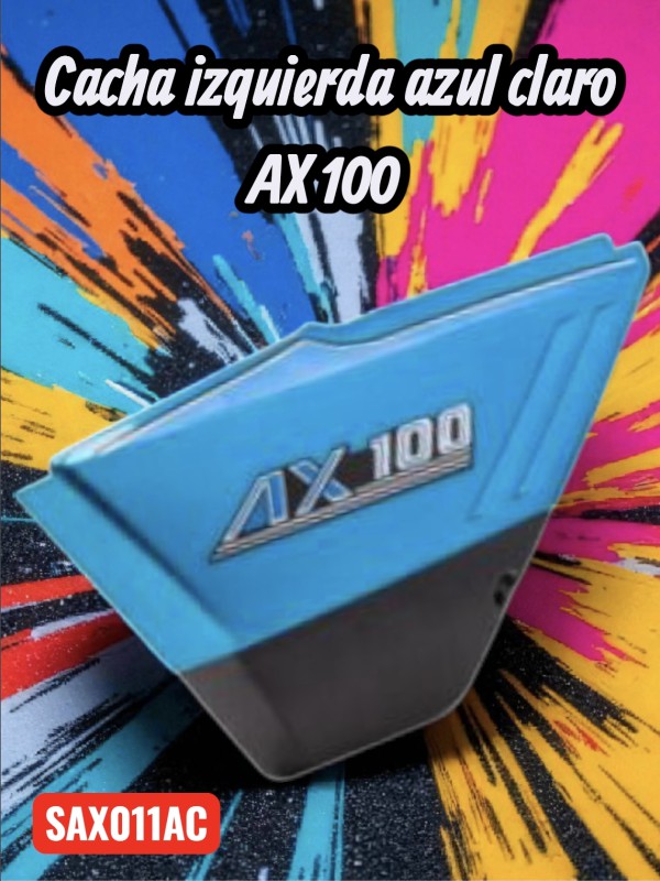 CACHA IZQUIERDA AZUL CLARO  AX 100 NITRO