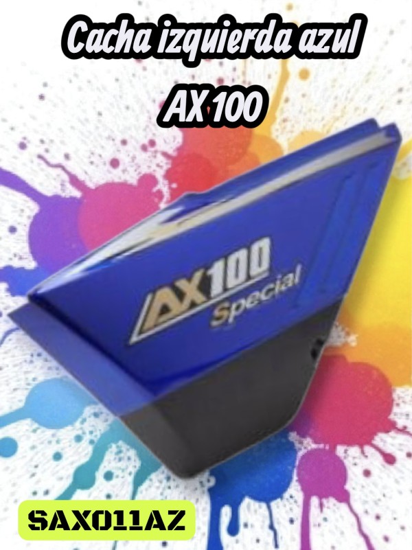 CACHA IZQUIERDA AZUL  AX 100 NITRO