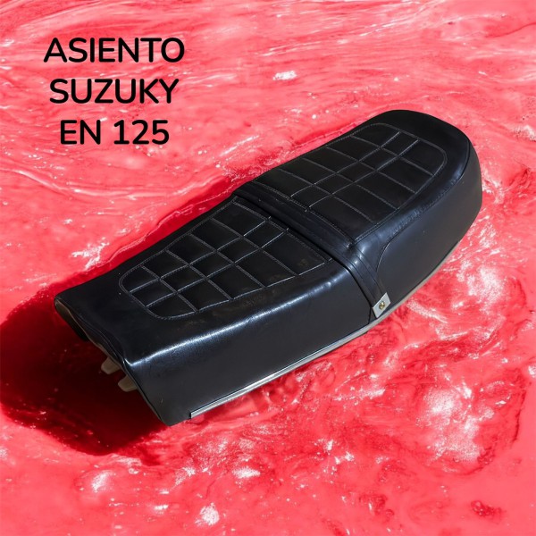 ASIENTO MOTO SUZUKY EN 125 - CATIIMOTO