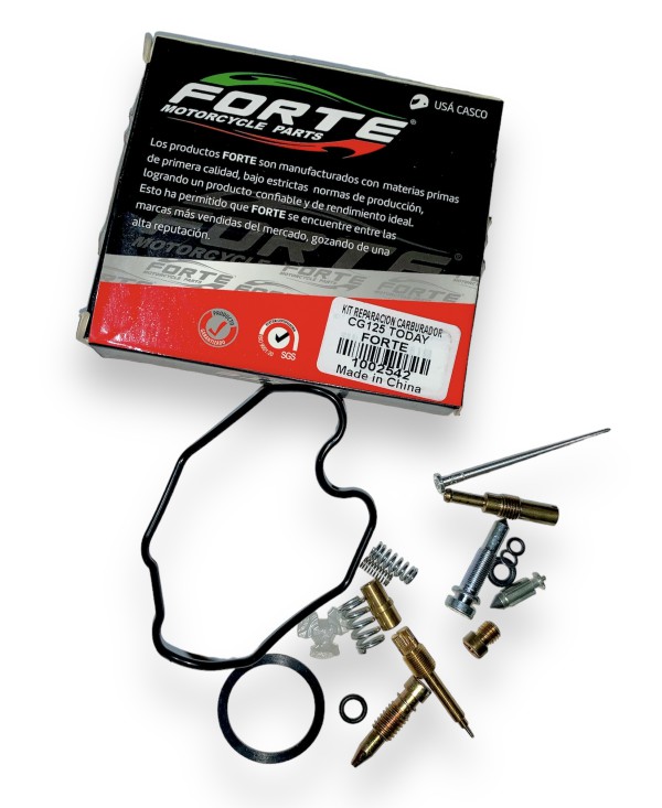 KIT REP CARB CG125/150/RX  S/FLOTANTE - FORTE