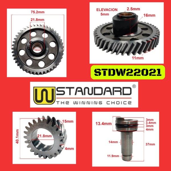 ARBOL LEVA HONDA CG 125 STORM RX 150 W STD