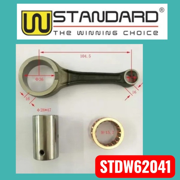 Biela completa H-CB190 R W STD
