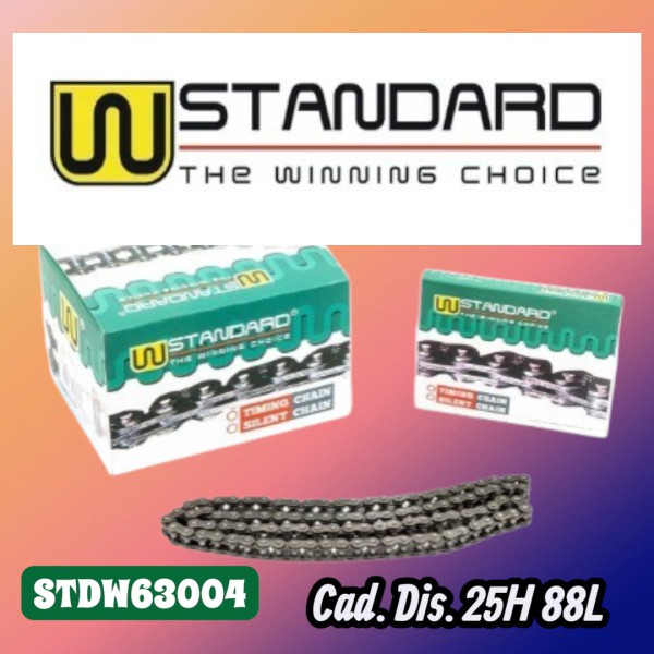 CADENA DIST 25H-88L YBR-XTZ125 W STD