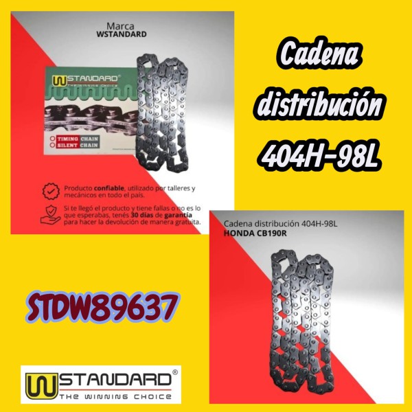 Cadena Distribucion 404H-98L H-CB190 R W STD