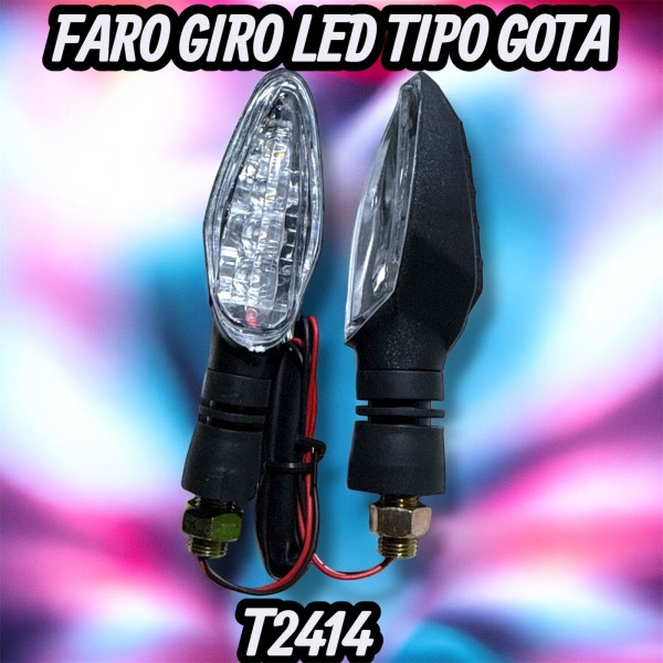 FARO GIRO LED TIPO GOTA PAR
