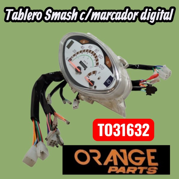 TABLERO SMASH 110 C/MARCADOR DIGITAL THE-ORANGE