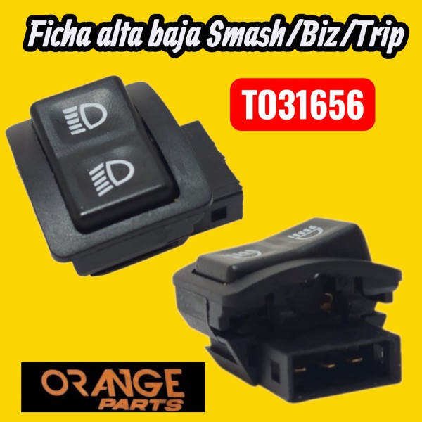 FICHA ALTA/BAJA SMASH 110 PKX5 $ C/U THE-ORANGE