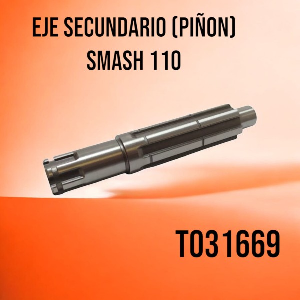 EJE PIÑON SMASH 110 SECUND (115m) THE-ORANGE