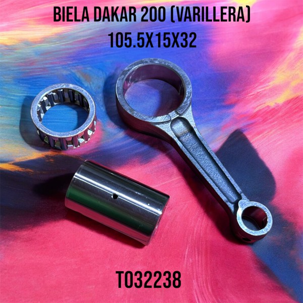BIELA DAKAR 200 (VARILLERA) THE-ORANGE
