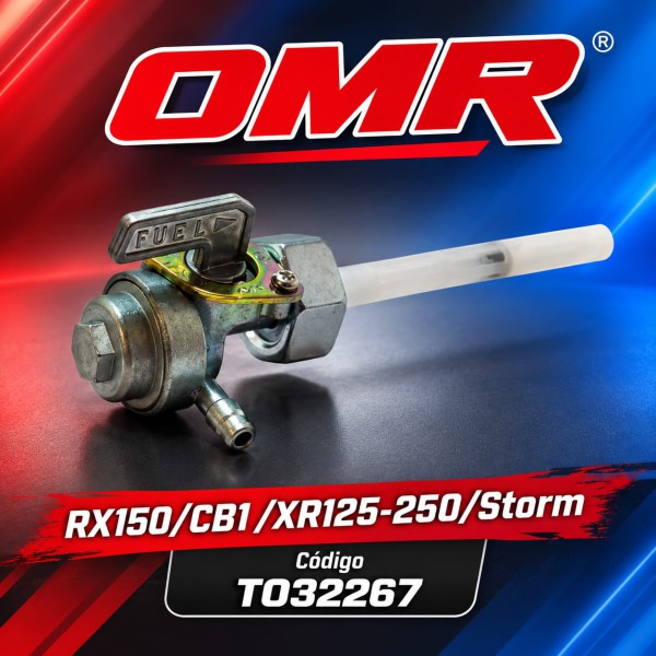 CANILLA NAFTA RX 150 CB1 XR125L/250 STORM THE-ORANGE