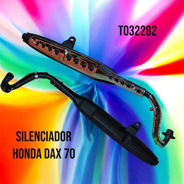 ESCAPE SILENCIADOR DAX ST70 THE-ORANGE