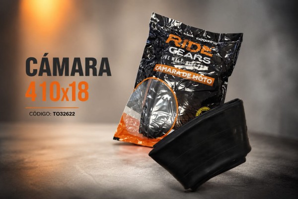 CAMARA MOTO RIDE GEARS 410 X 18
