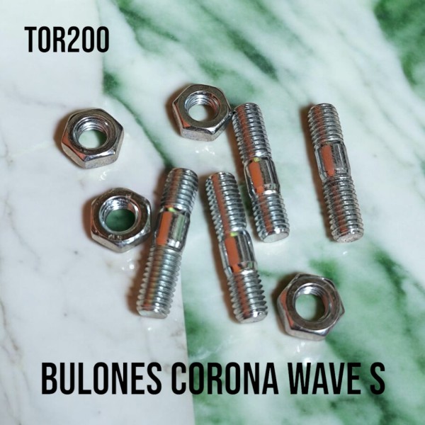 BULONES CORONA H.WAVE 110S 4H HADA
